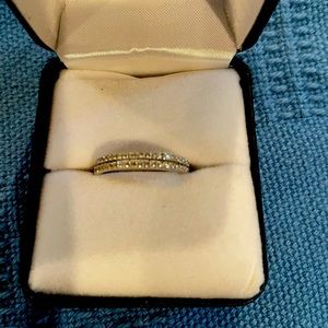 Double banded Anniversary ring
